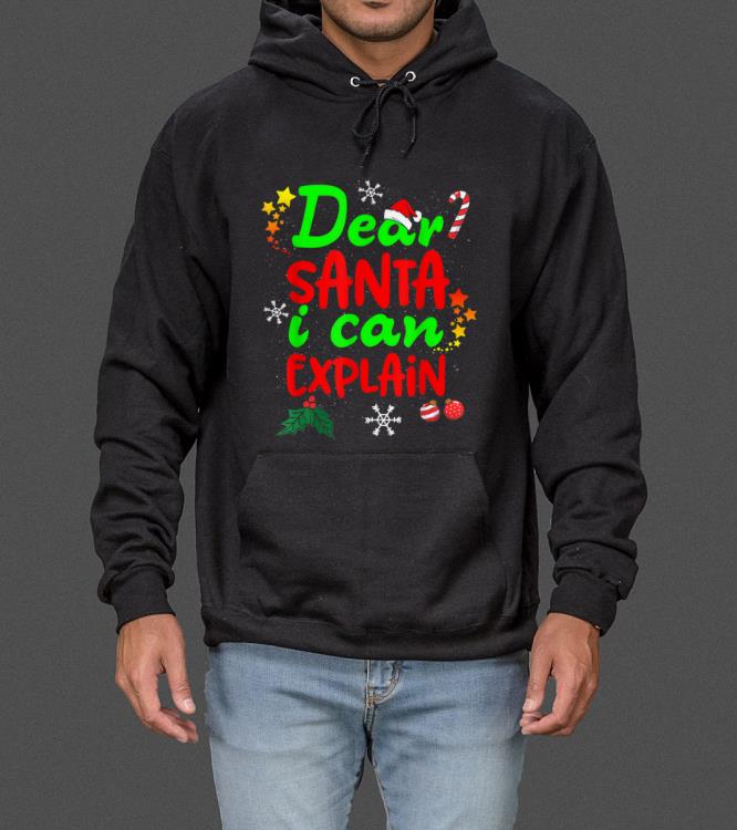 Official Funny Ugly Christmas Kids Gift Dear Santa I Can Explain sweater 4 - Official Funny Ugly Christmas Kids Gift Dear Santa I Can Explain sweater