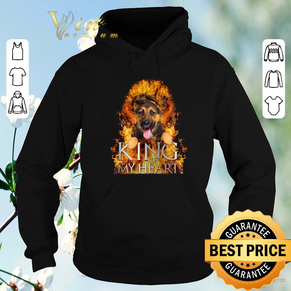 Official Game Of Thrones German Shepherd King of my heart shirt 4 - Official Game Of Thrones German Shepherd King of my heart shirt