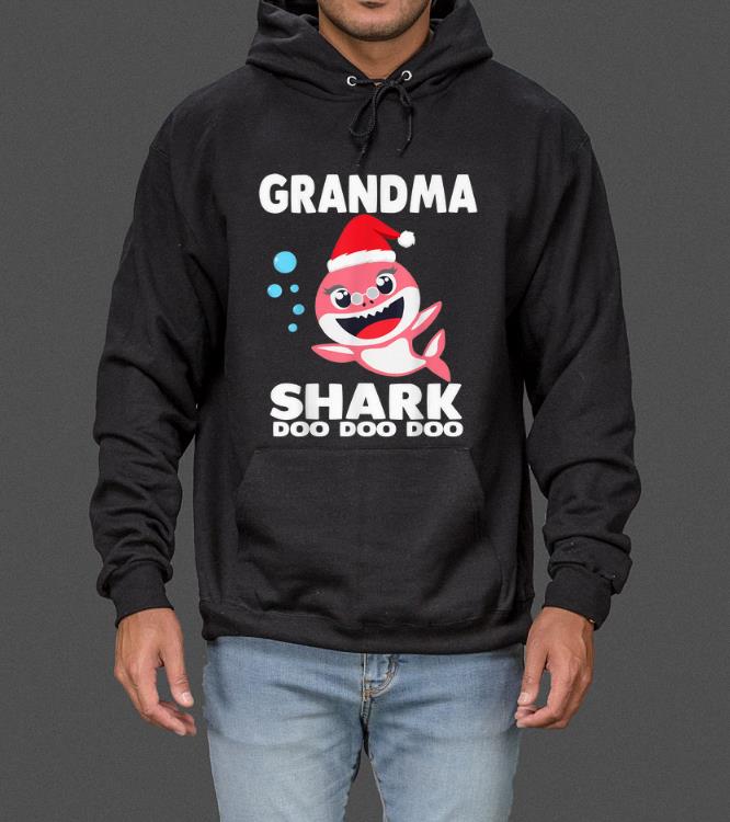 Official Grandma Shark Christmas for Matching Family Pajamas sweater 4 - Official Grandma Shark Christmas for Matching Family Pajamas sweater