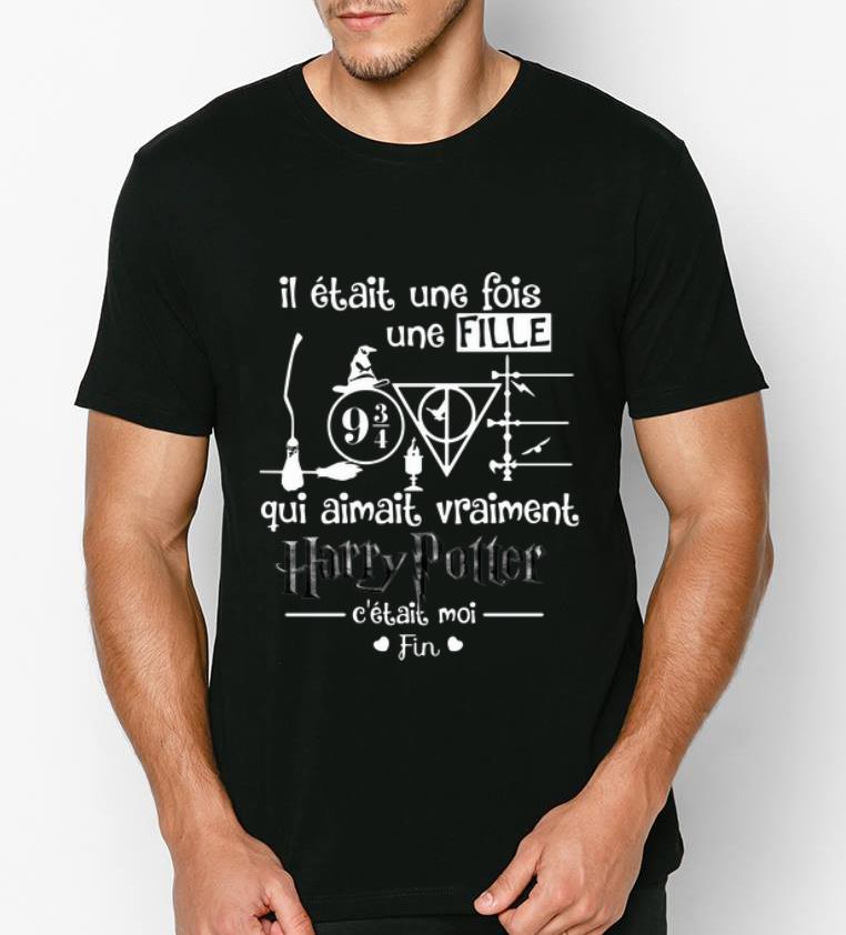 Official Il Etait Une Fois Une Fille Qui Aimait Vraiment Harry Potter shirt 4 - Official Il Etait Une Fois Une Fille Qui Aimait Vraiment Harry Potter shirt