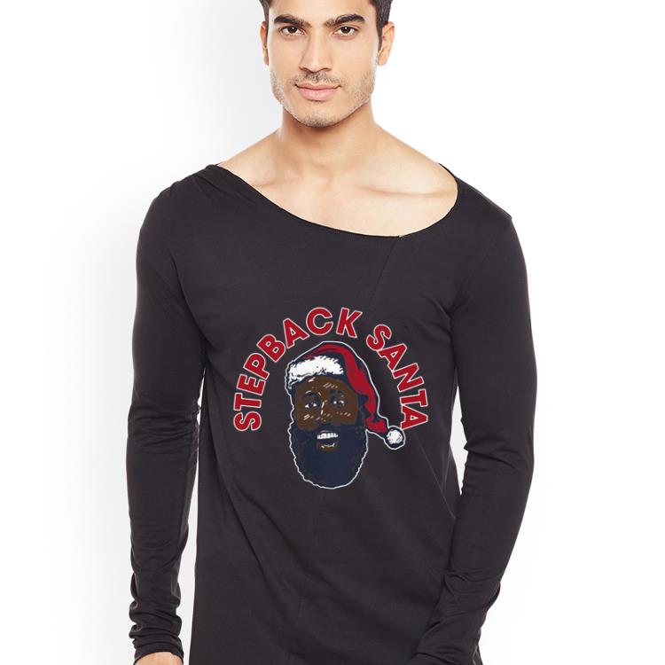 Official James Harden Stepback Santa Christmas shirt 4 - Official James Harden Stepback Santa Christmas shirt