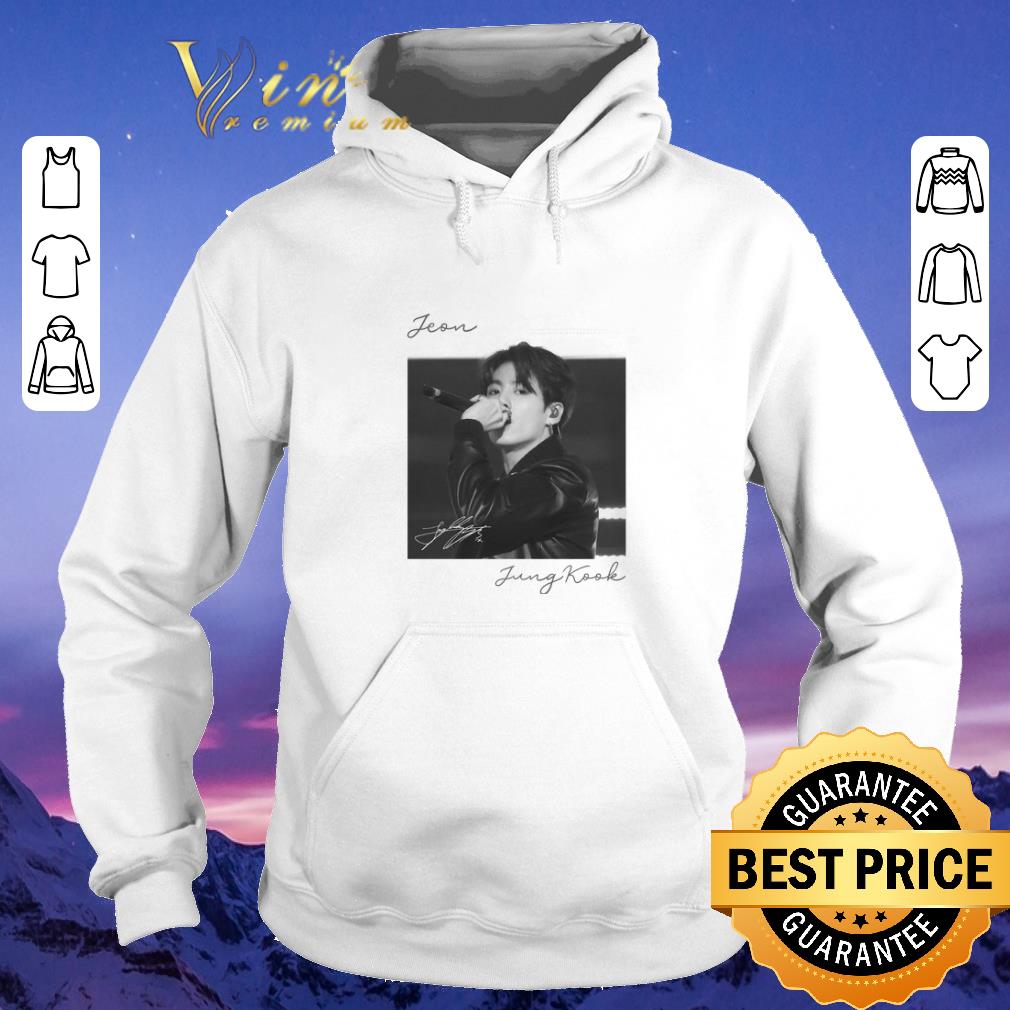Official Signature Jeon Jung Kook shirt 4 - Official Signature Jeon Jung Kook shirt