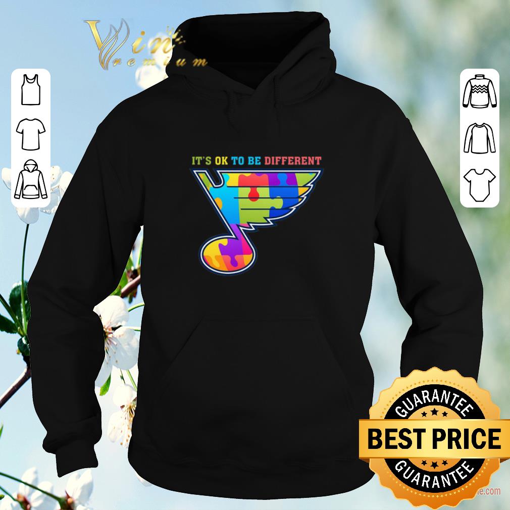 Official St Louis Blues It's ok to be different shirt sweater Official St Louis Blues It s ok to be different shirt sweater 4 - Official St Louis Blues It's ok to be different shirt sweater