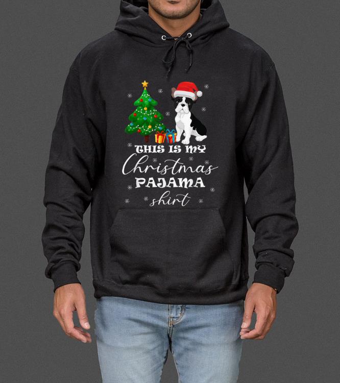 Official This is my Christmas Pajama French Bulldog Costume Santa Hat sweater 4 - Official This is my Christmas Pajama French Bulldog Costume Santa Hat sweater