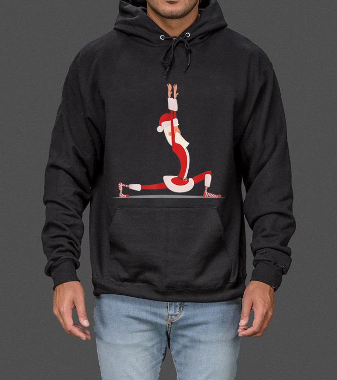 Official Yoga Christmas Santa Pose Christmas Lovers Gift sweater 4 - Official Yoga Christmas Santa Pose Christmas Lovers Gift sweater