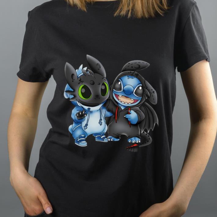 Original Baby Toothless And Baby Stitch shirt 4 - Original Baby Toothless And Baby Stitch shirt