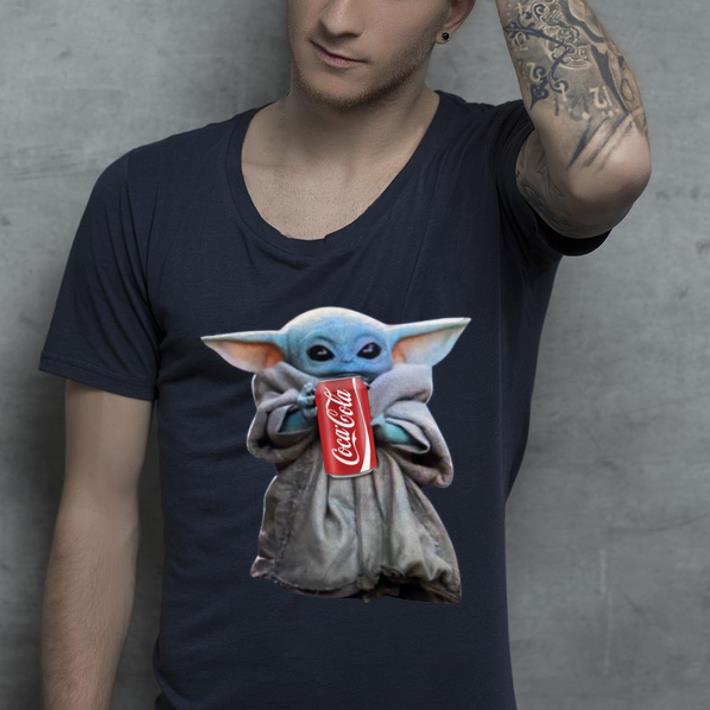 Original Baby Yoda Drink Coca Cola shirt 4 - Original Baby Yoda Drink Coca Cola shirt