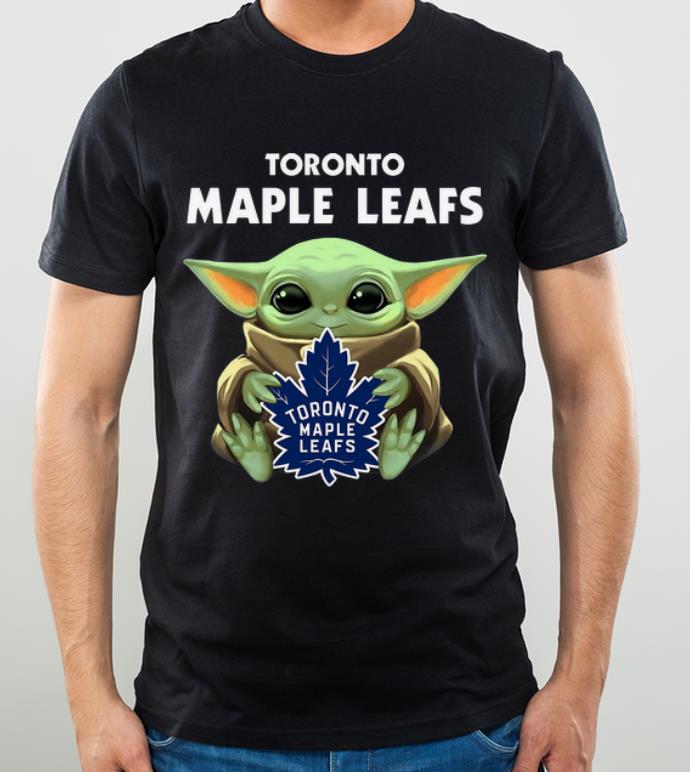 Original Baby Yoda Hug Toronto Maple Leafs NHL shirt 4 - Original Baby Yoda Hug Toronto Maple Leafs NHL shirt