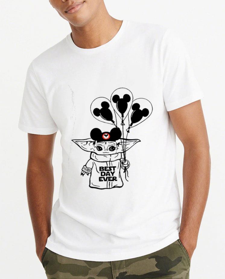 Original Baby Yoda Mickey Best Day Ever shirt 4 - Original Baby Yoda Mickey Best Day Ever shirt