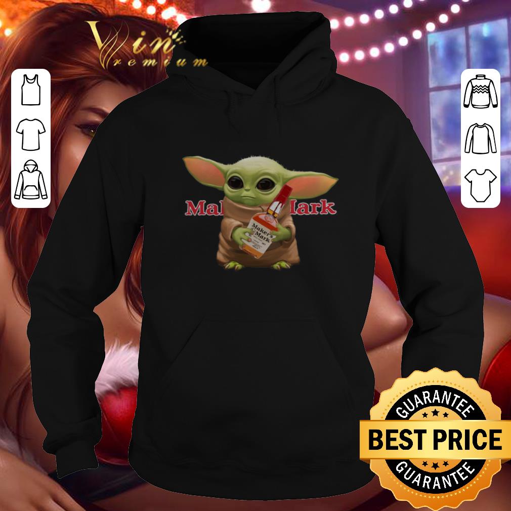 Original Baby Yoda hug Maker s Mark Star Wars shirt 4 - Original Baby Yoda hug Maker's Mark Star Wars shirt
