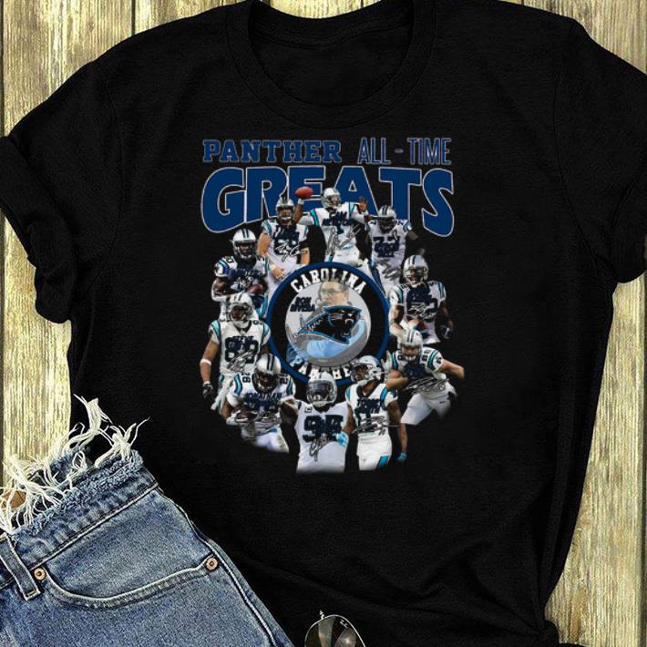 Original California Panthers all time greats players signatures shirt 4 - Original California Panthers all time greats players signatures shirt
