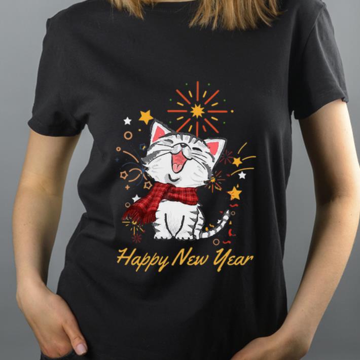 Original Cat Happy New Years shirt 4 - Original Cat Happy New Years shirt