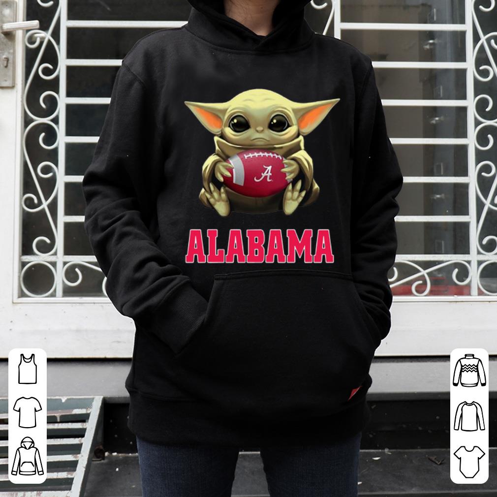 Original Football Baby Yoda Alabama Crimson Tide shirt 4 - Original Football Baby Yoda Alabama Crimson Tide shirt
