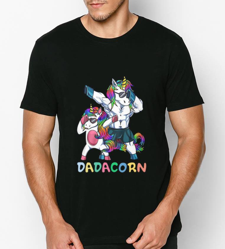 Original Rainbow Unicorn Dabbing Father Dadacorn shirt 4 - Original Rainbow Unicorn Dabbing Father Dadacorn shirt