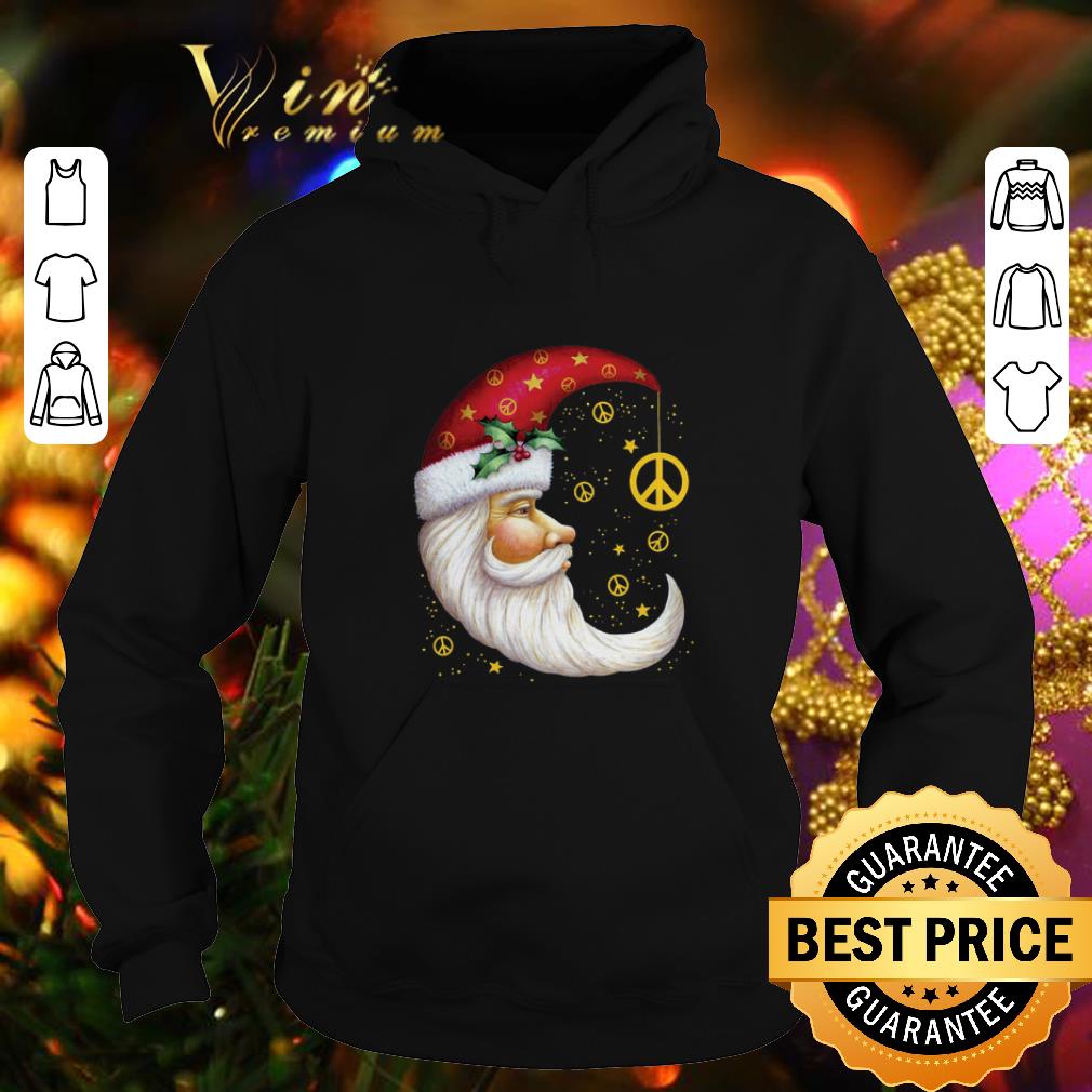 Original Santa Claus moon peace symbols Christmas shirt Original Santa Claus moon peace symbols Christmas shirt 4 - Original Santa Claus moon peace symbols Christmas shirt