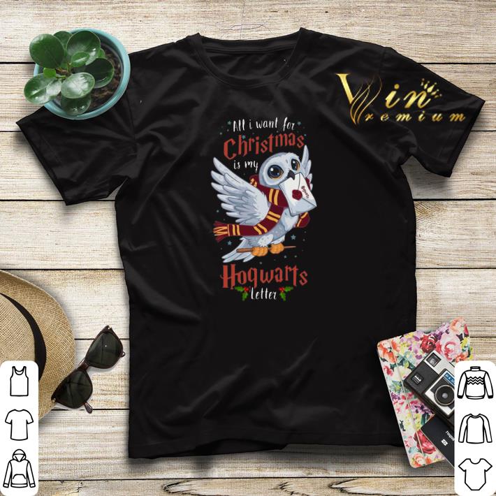 Owl all i want for Christmas is my Hogwarts letter shirt sweater 4 - Owl all i want for Christmas is my Hogwarts letter shirt sweater
