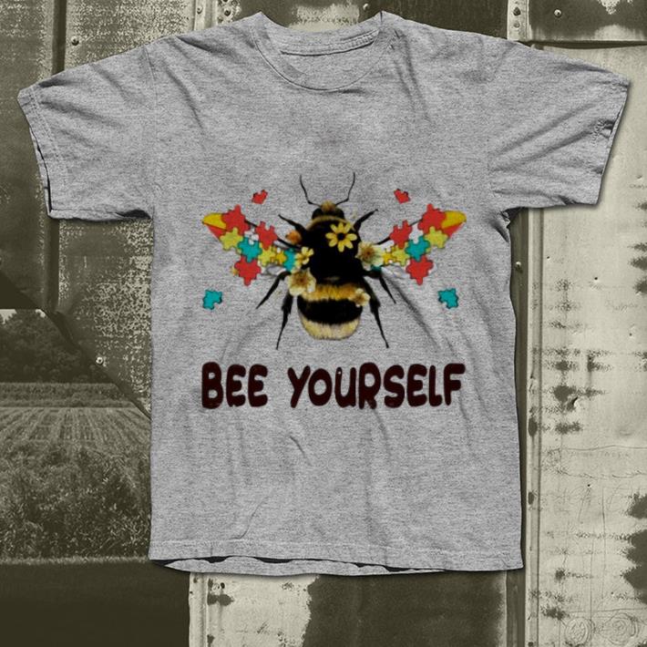 Premium Autism Flower Bee Yourself Autism Awareness shirt 4 - Premium Autism Flower Bee Yourself Autism Awareness shirt