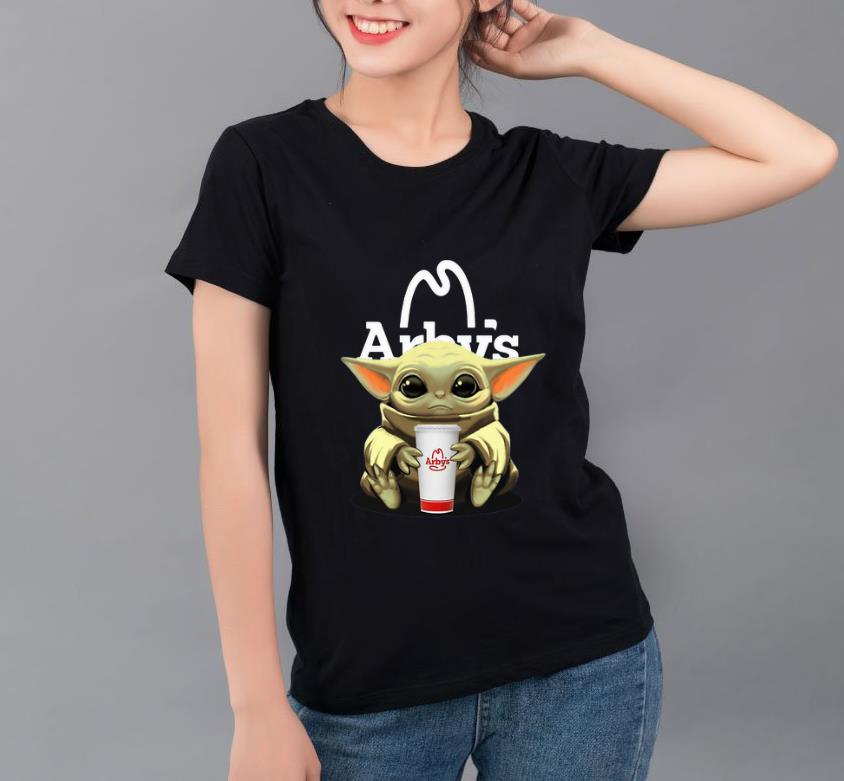 Premium Baby Yoda Hug Arbys shirt 4 1 - Premium Baby Yoda Hug Arbys shirt