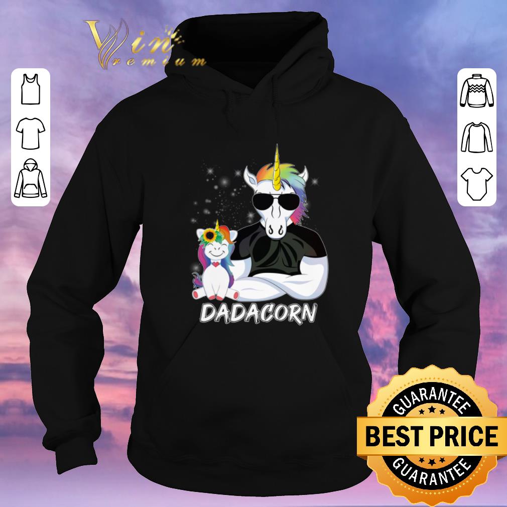 Premium Christmas Dadacorn Unicorn Dad And Daughter shirt 4 - Premium Christmas Dadacorn Unicorn Dad And Daughter shirt