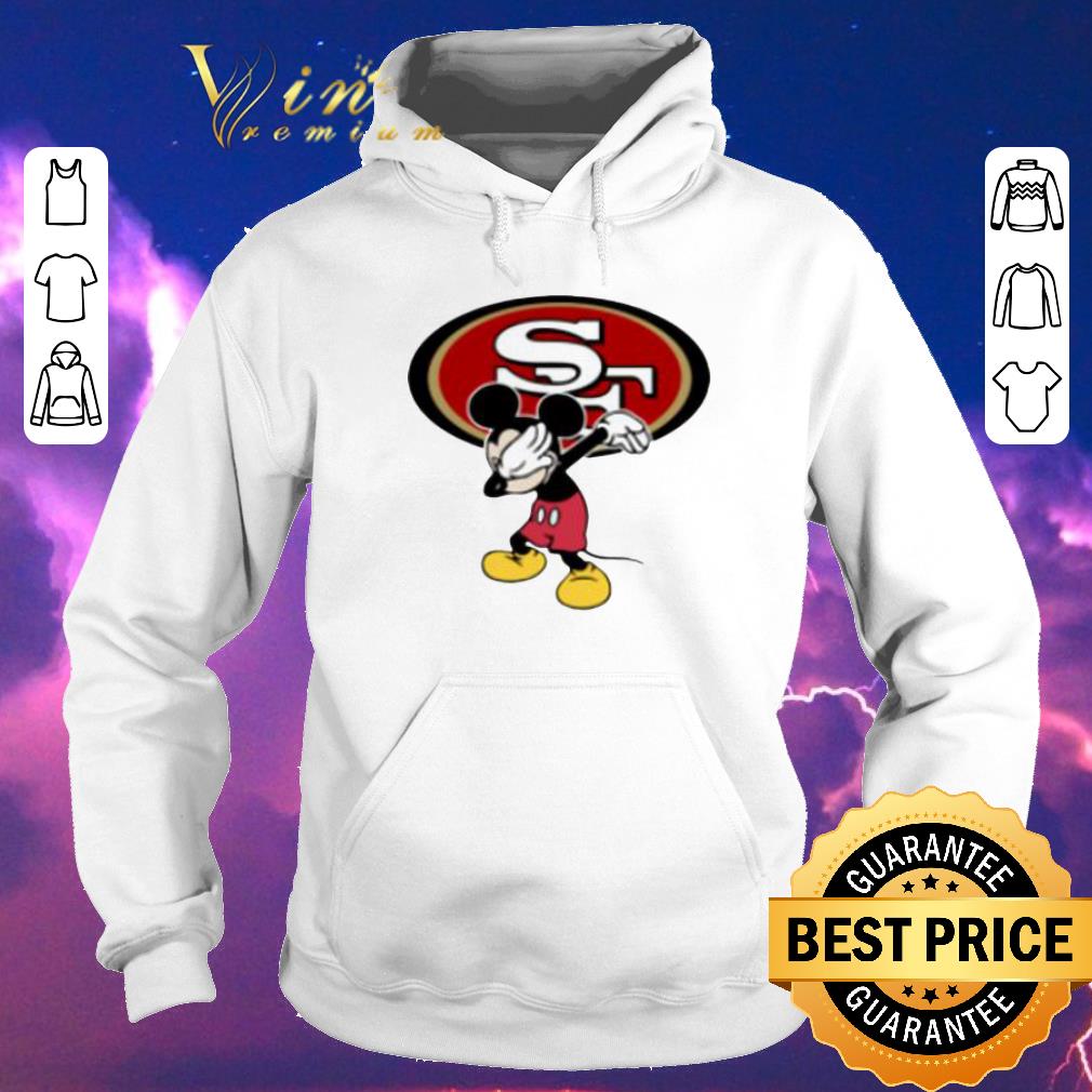 Premium Dabbing Mickey San Francisco 49ers shirt 4 - Premium Dabbing Mickey San Francisco 49ers shirt