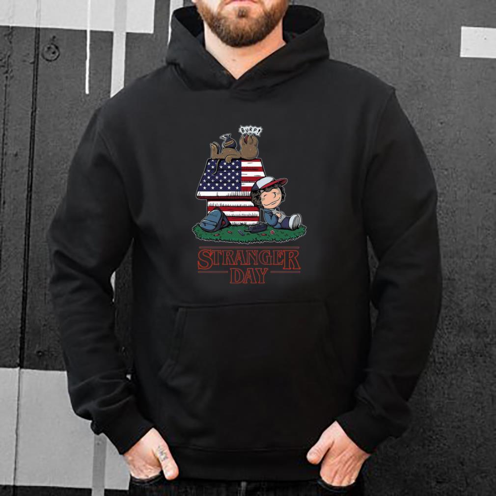 Premium Dustin And Demogorgon Stranger Day Style Snoopy shirt 4 - Premium Dustin And Demogorgon Stranger Day Style Snoopy shirt