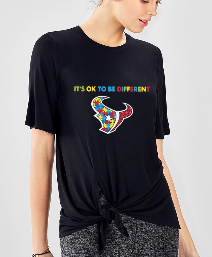 Premium It s Ok To Be Different Houston Texans Autism shirt 4 - Premium It’s Ok To Be Different Houston Texans Autism shirt