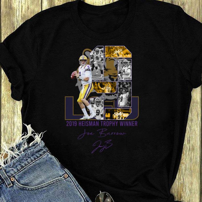 Premium LSU Tigers 2019 Heisman Trophy winner Joe Burrow signature shirt 4 - Premium LSU Tigers 2019 Heisman Trophy winner Joe Burrow signature shirt