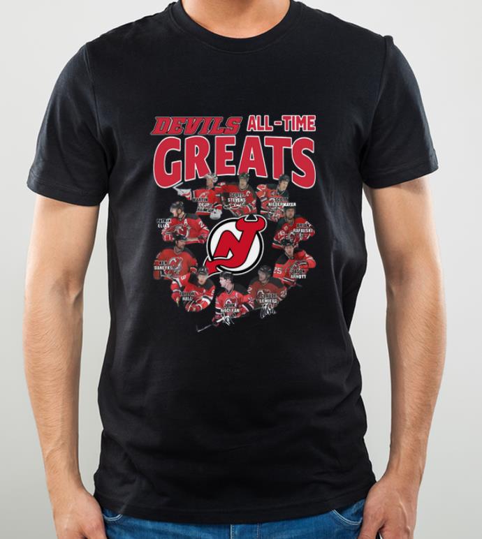 Premium New Jersey Devils all time great players signatures shirt 4 - Premium New Jersey Devils all time great players signatures shirt