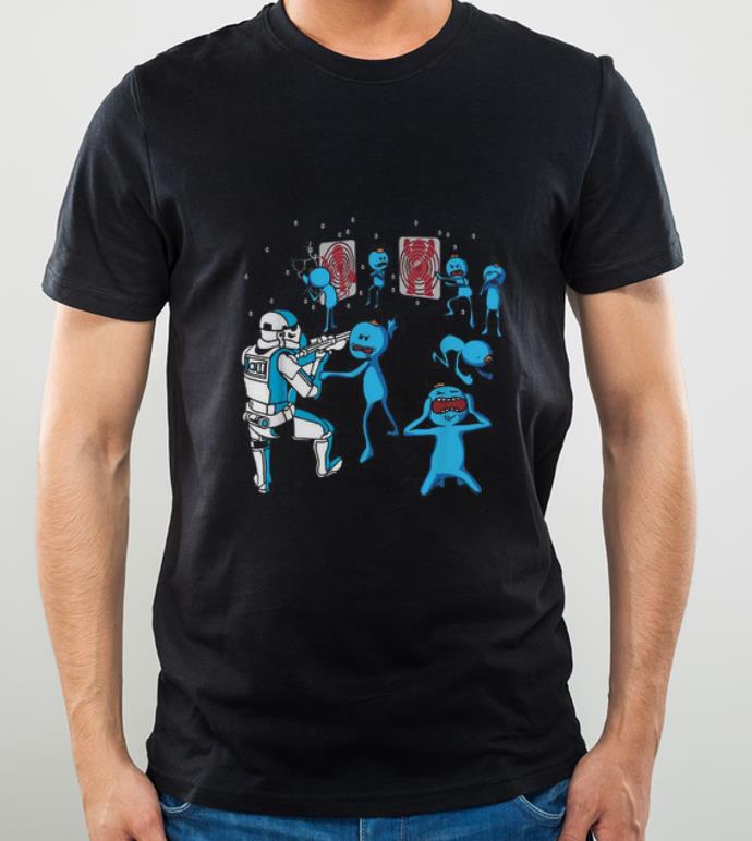 Premium Stormtrooper and Mr Meeseeks target training shirt 4 - Premium Stormtrooper and Mr. Meeseeks target training shirt