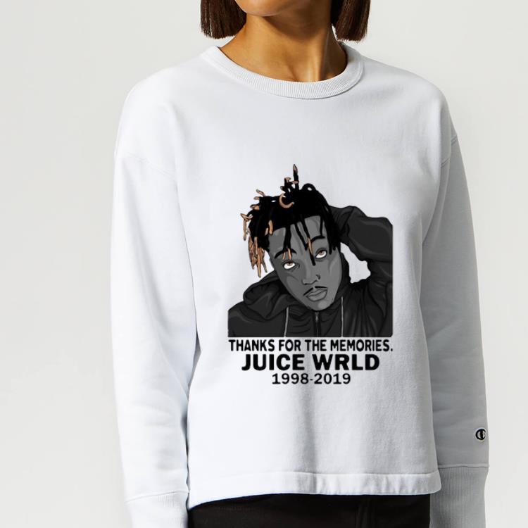 Premium Thanks For The Memories Juice Wrld RIP 1998 2019 shirt 4 - Premium Thanks For The Memories Juice Wrld RIP 1998-2019 shirt