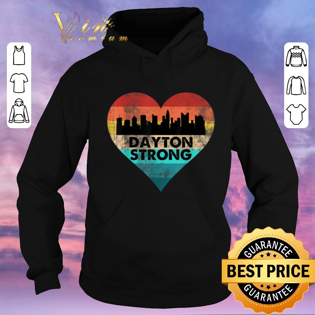 Premium Vintage Love Dayton Strong Ohio Heart shirt 4 - Premium Vintage Love Dayton Strong Ohio Heart shirt