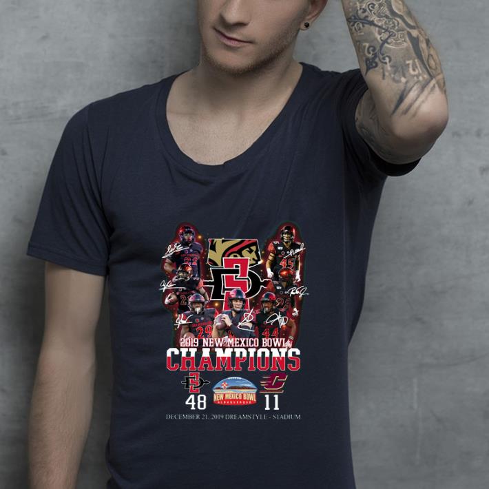 Awesome 2019 New Mexico Bowl Champions Players Signatures shirt 4 - Awesome 2019 New Mexico Bowl Champions Players Signatures shirt