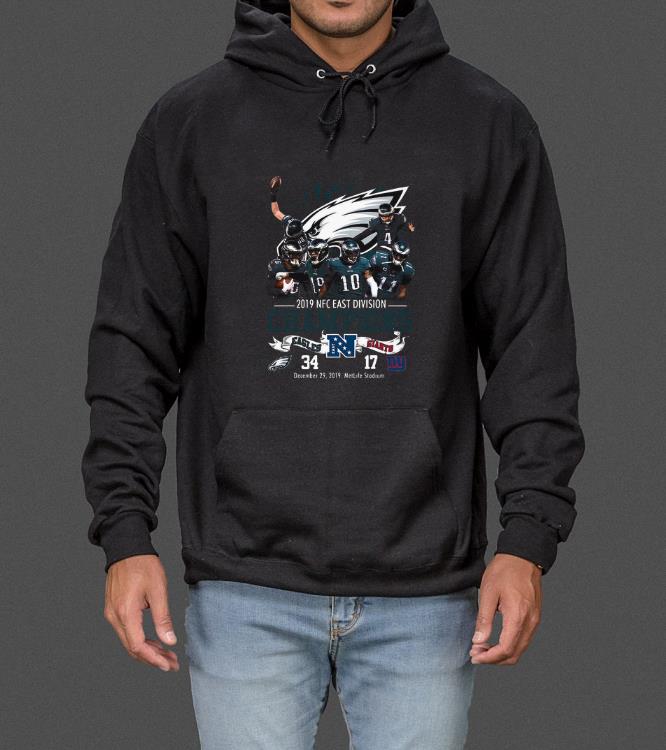 Beautiful Philadelphia Eagles 2019 Nfc East Division Champions Eagles Vs Giants shirt 4 - Beautiful Philadelphia Eagles 2019 Nfc East Division Champions Eagles Vs Giants shirt