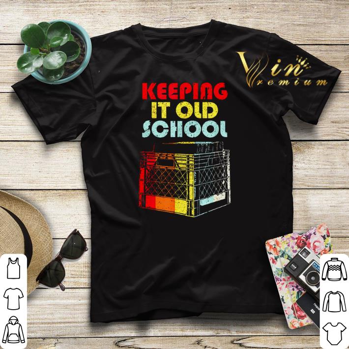 DJ Keeping it old school vintage shirt sweater DJ Keeping it old school vintage shirt sweater 4 - DJ Keeping it old school vintage shirt sweater