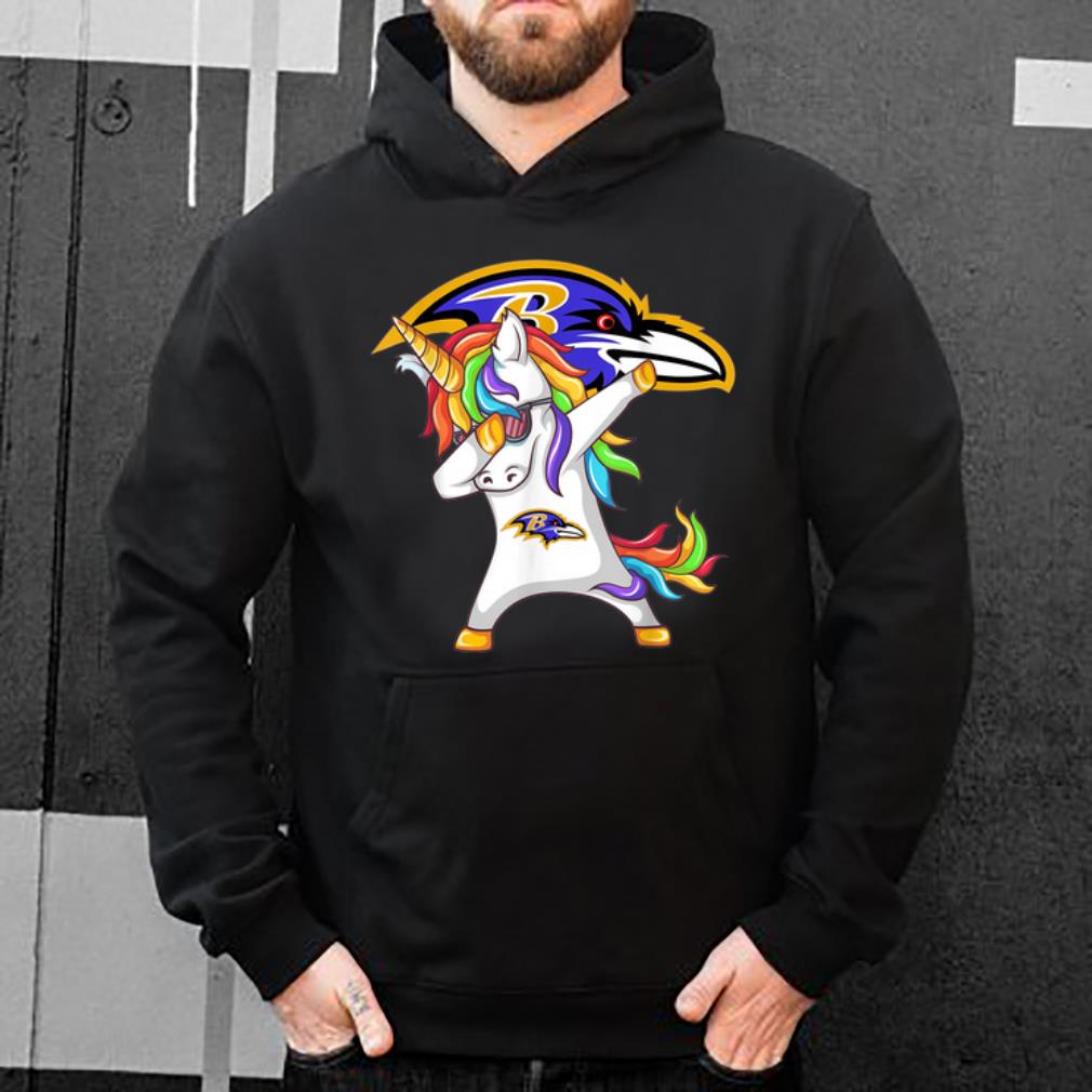 Funny Patrick Unicorn Dabbing Baltimore Ravens shirt 4 - Funny Patrick Unicorn Dabbing Baltimore Ravens shirt