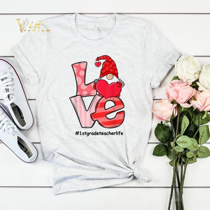 Gnome love first grade teacher life Valentine day shirt sweater Gnome love first grade teacher life Valentine day shirt sweater 4 - Gnome love first grade teacher life Valentine day shirt sweater