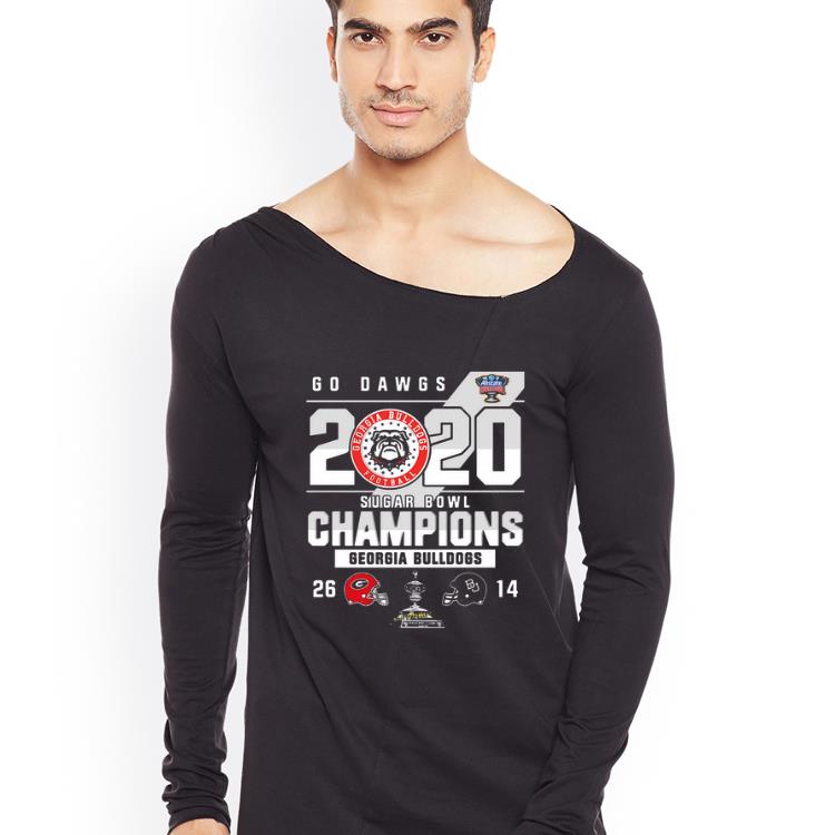 Great Georgia Bulldogs Go Dawgs 2020 Sugar Bowl Champions shirt 4 - Great Georgia Bulldogs Go Dawgs 2020 Sugar Bowl Champions shirt