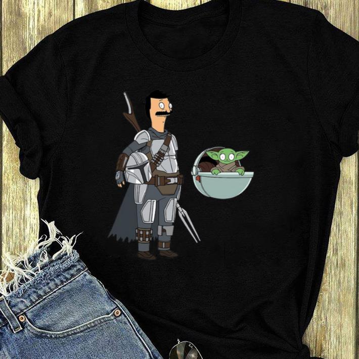 Hot The Mandalorian And Baby Yoda Bob s Burgers shirt 4 - Hot The Mandalorian And Baby Yoda Bob’s Burgers shirt