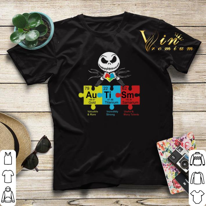 Jack Skellington Autism Awareness Gold Titanium Samarium shirt sweater 4 - Jack Skellington Autism Awareness Gold Titanium Samarium shirt sweater