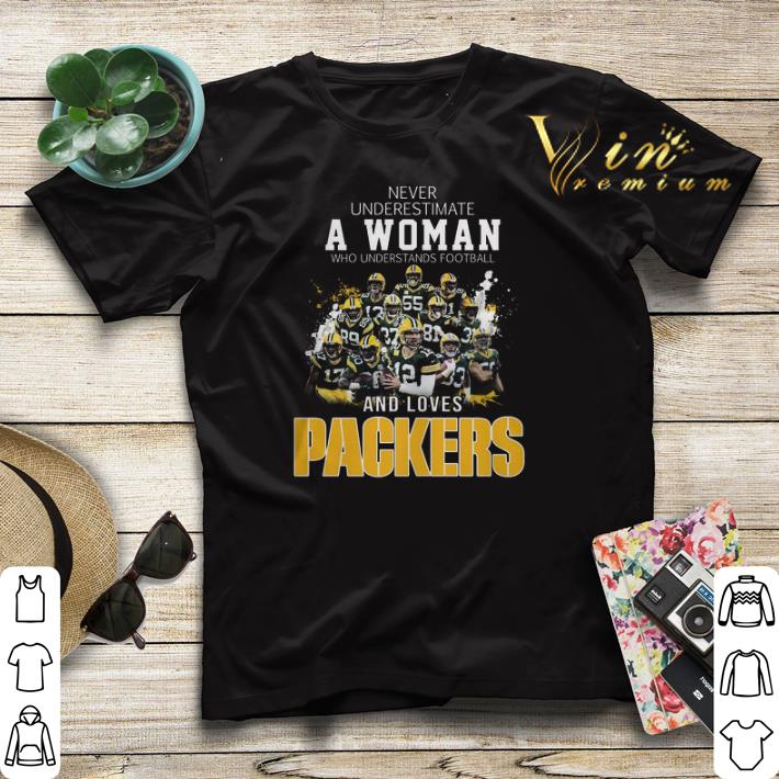 Never underestimate a woman who understands Green Bay Packers shirt sweater Never underestimate a woman who understands Green Bay Packers shirt sweater 4 - Never underestimate a woman who understands Green Bay Packers shirt sweater