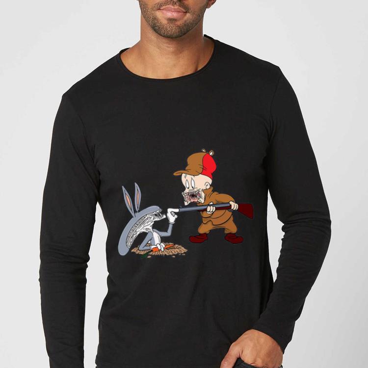 Nice Alien vs Pwedator shirt 4 - Nice Alien vs Pwedator shirt