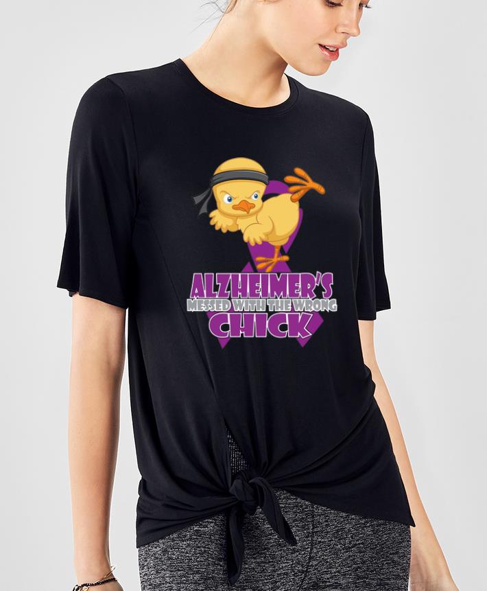 Nice Alzheimer s Messed With The Wrong Chick shirt 4 - Nice Alzheimer’s Messed With The Wrong Chick shirt