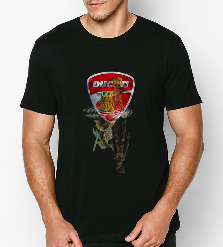 Nice Baby Yoda And Baby Groot Ducati Water Reflections Master Yoda And Groot shirt 4 - Nice Baby Yoda And Baby Groot Ducati Water Reflections Master Yoda And Groot shirt