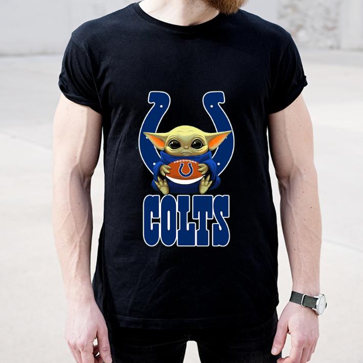 Nice Baby Yoda Hug Indianapolis Colts shirt 4 - Nice Baby Yoda Hug Indianapolis Colts shirt