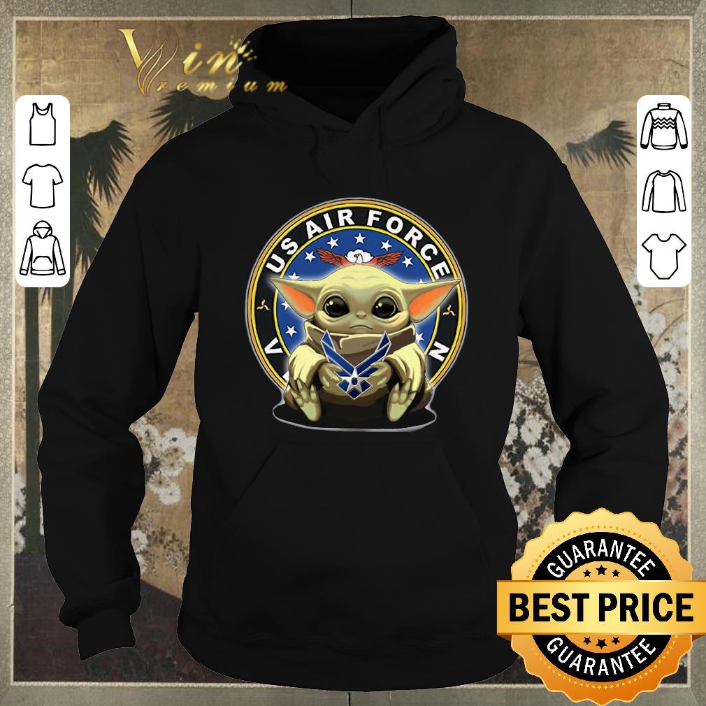 Nice Star Wars Baby Yoda Hug US Air Force shirt sweater 4 - Nice Star Wars Baby Yoda Hug US Air Force shirt sweater