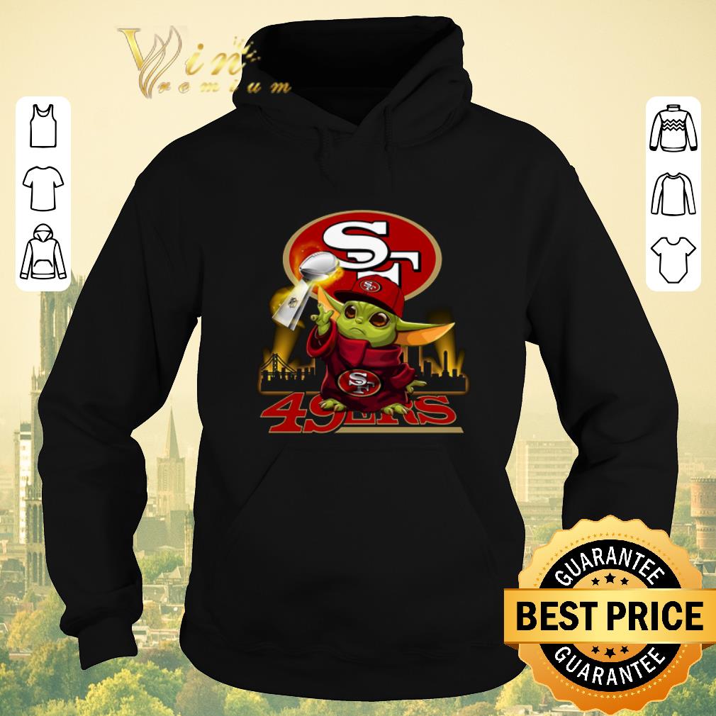 Official Baby Yoda Super Bowl LIV San Francisco 49ers Star Wars shirt sweater Official Baby Yoda Super Bowl LIV San Francisco 49ers Star Wars shirt sweater 4 - Official Baby Yoda Super Bowl LIV San Francisco 49ers Star Wars shirt sweater