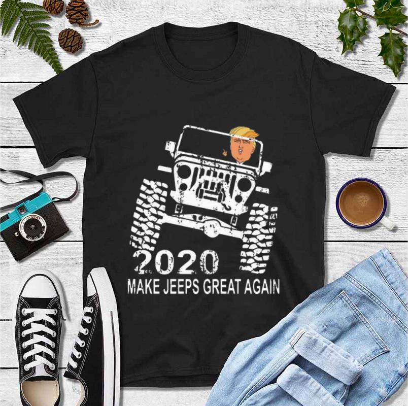 Official Donald Trump 2020 Make Jeeps Great Again shirt 4 - Official Donald Trump 2020 Make Jeeps Great Again shirt