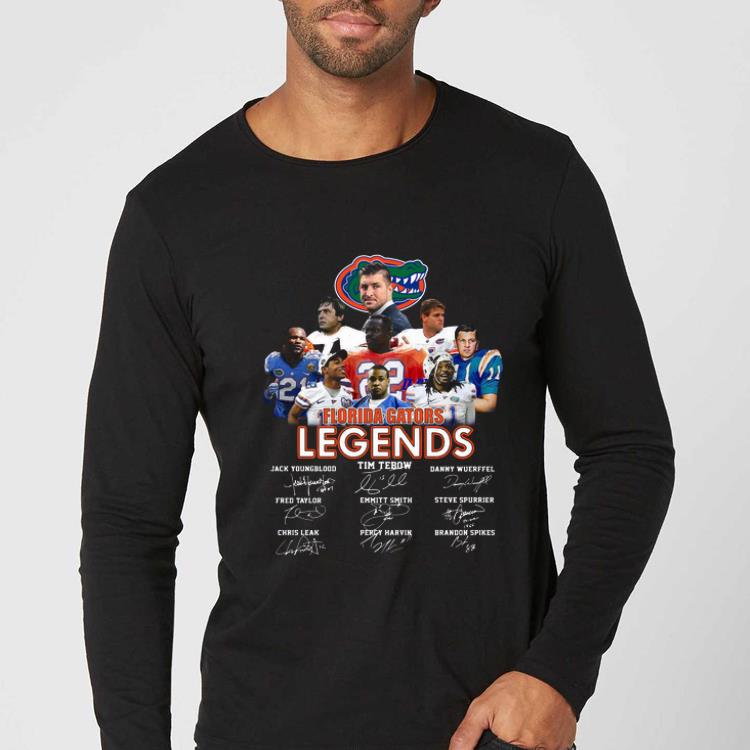 Official Florida Gators Legends signature shirt 4 - Official Florida Gators Legends signature shirt