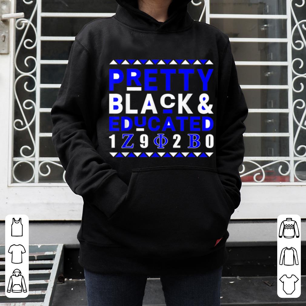 Official Pretty Black And Educated Zeta 1920 African shirt 4 - Official Pretty Black And Educated Zeta 1920 African shirt