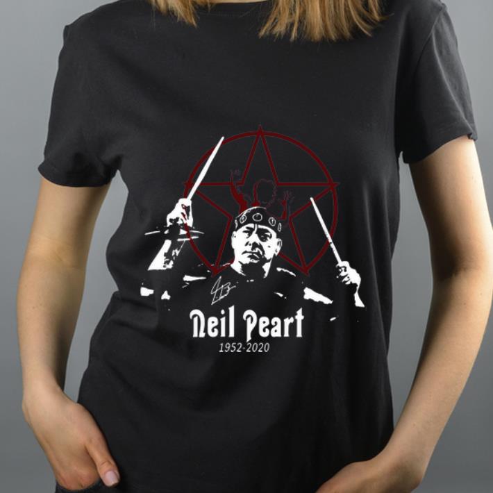 Official R I P Neil Peart 1952 2020 Signature shirt 4 - Official R.I.P Neil Peart 1952 2020 Signature shirt